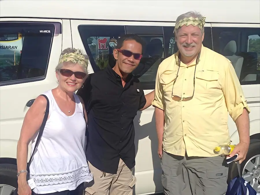 Cruise travelers with Zach